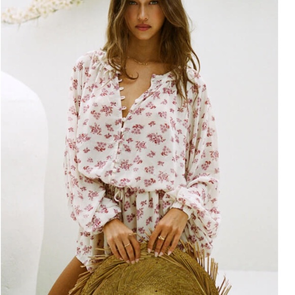 NWOT Sabo Skirt Elsa Playsuit Romper along Sleeve - Picture 9 of 11